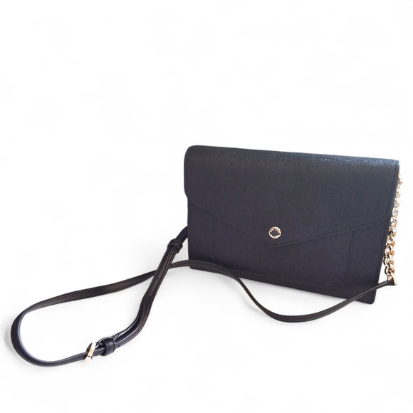 Kate Spade Staci Glitter Saffiano Leather Crossbody - Picture 1 of 14